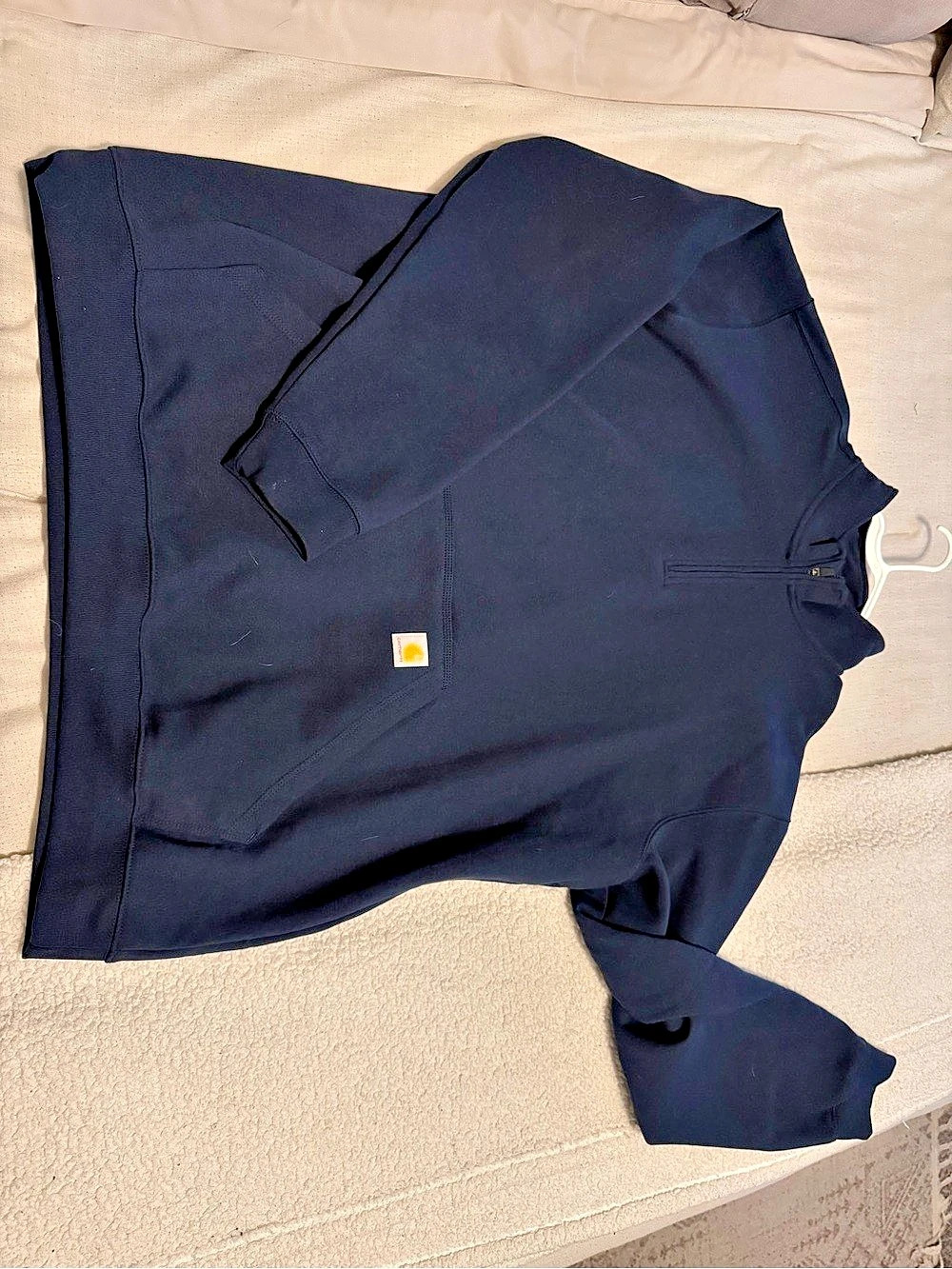 Carhartt Loose Fit Midweight 1/4-Zip Mock-Neck Sweatshirt Midweight 1/4-Zip